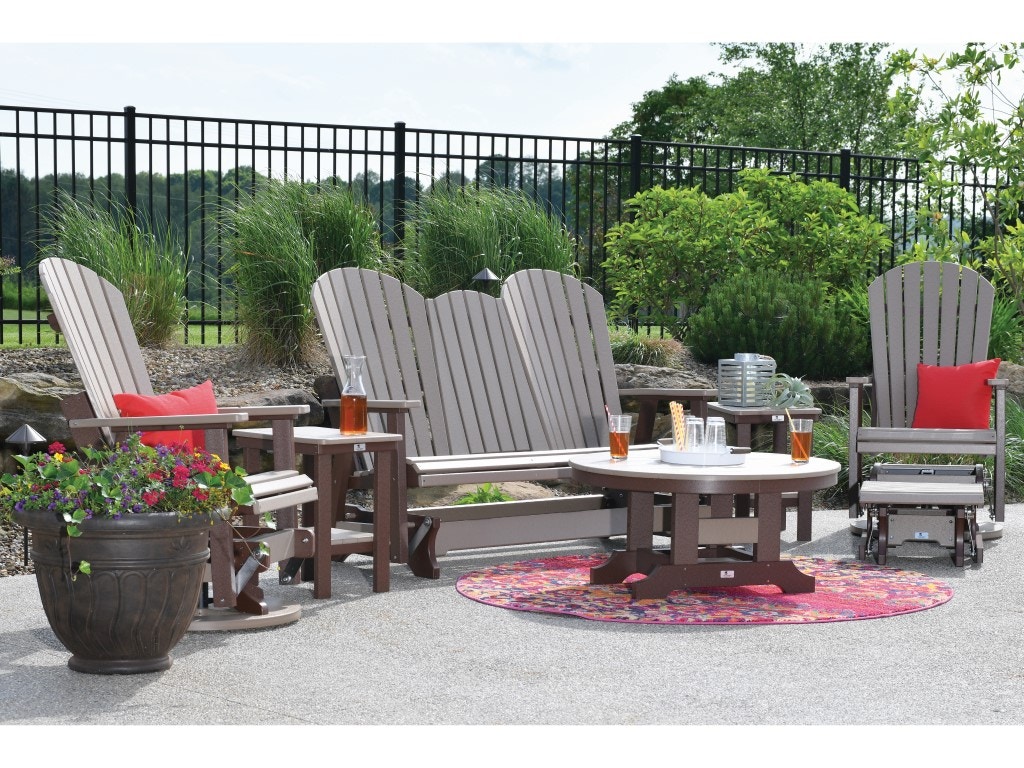 Berlin Gardens Outdoor Furniture Comfo Back Triple Glider PCTG6000